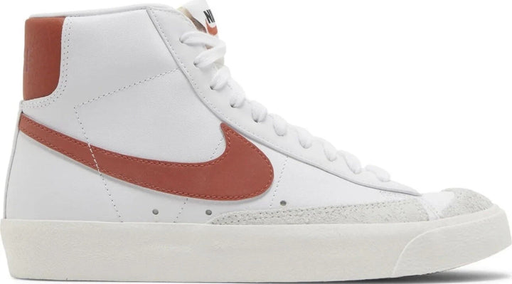 Blazer Mid 77 Blanco/Naranja Quemado